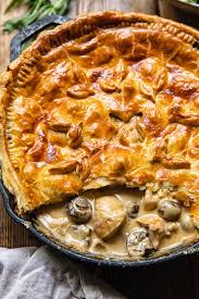 Chicken & Mushroom Pie
