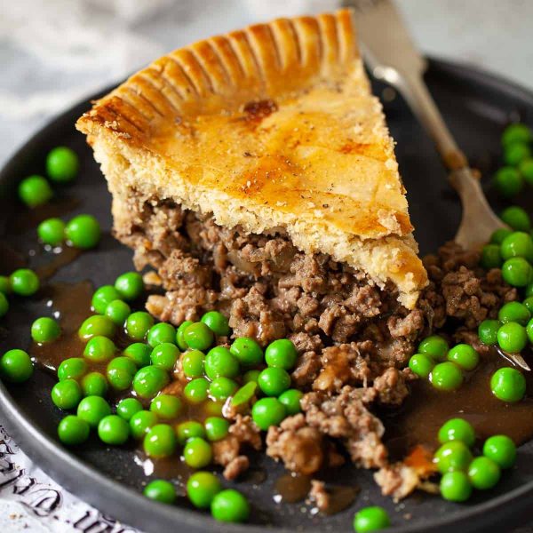 Beef & Onion Pie